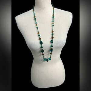 You and I Glass Statement Necklace